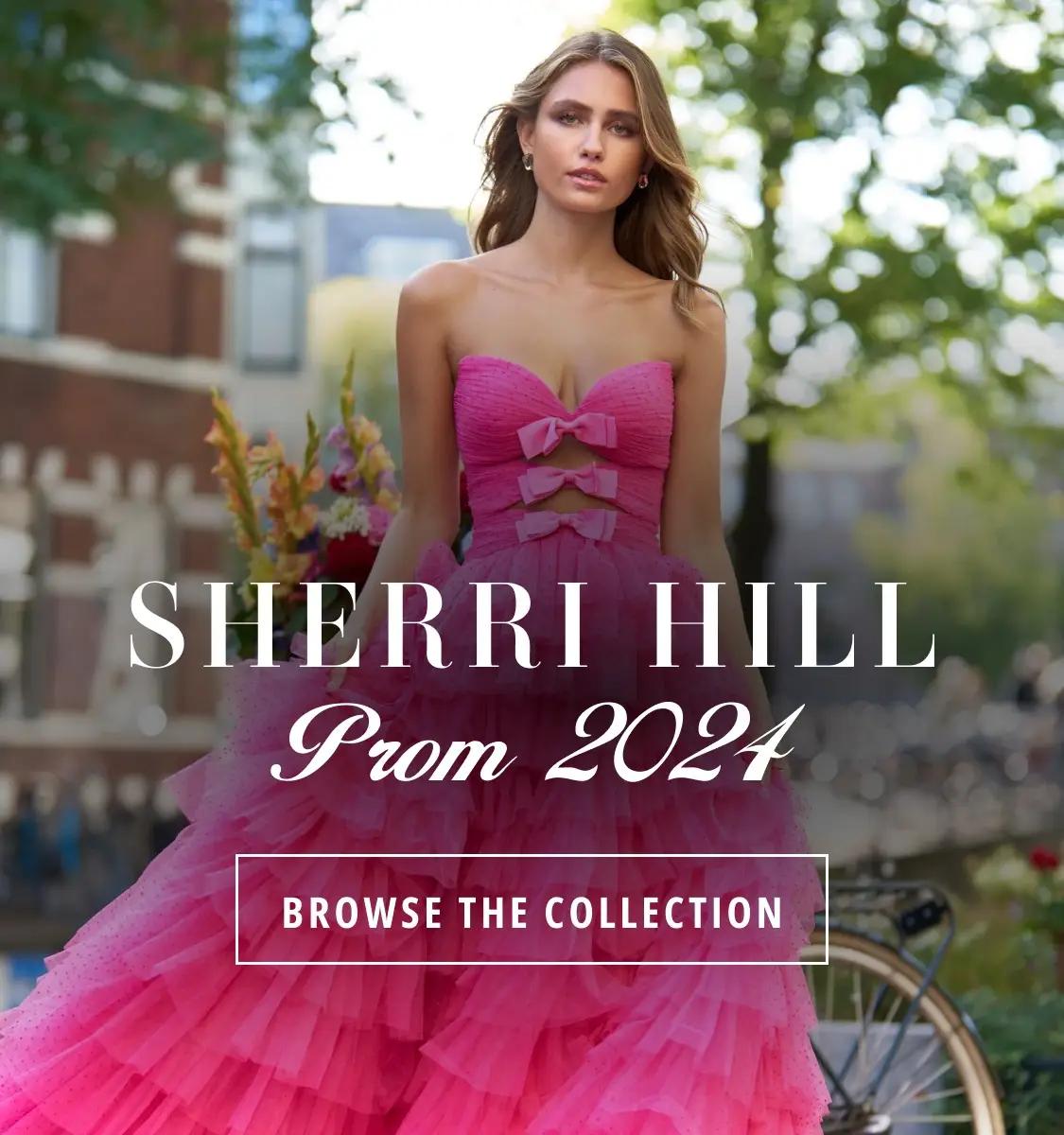 Sherri Hill Prom 2024 banner 4 mobile